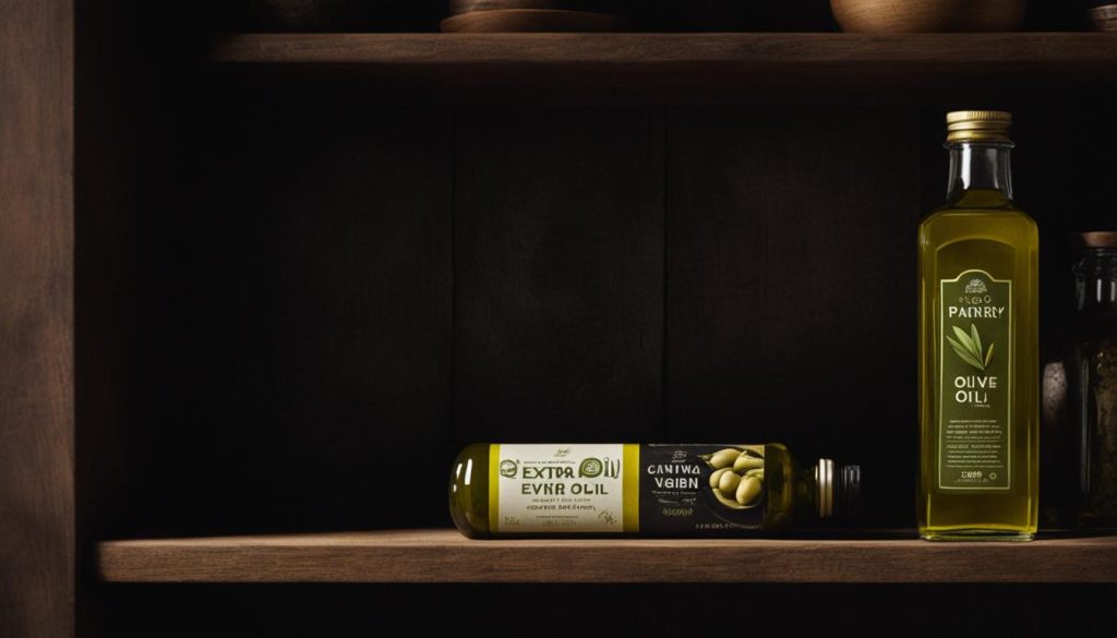 cómo almacenar aceite de oliva sin abrir