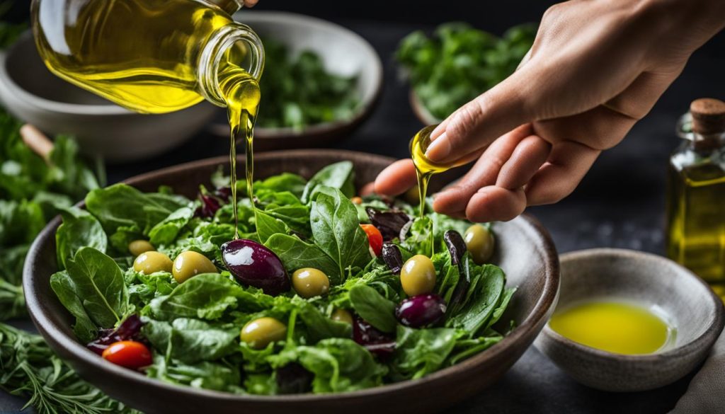 trucos para usar aceite de oliva en ensaladas