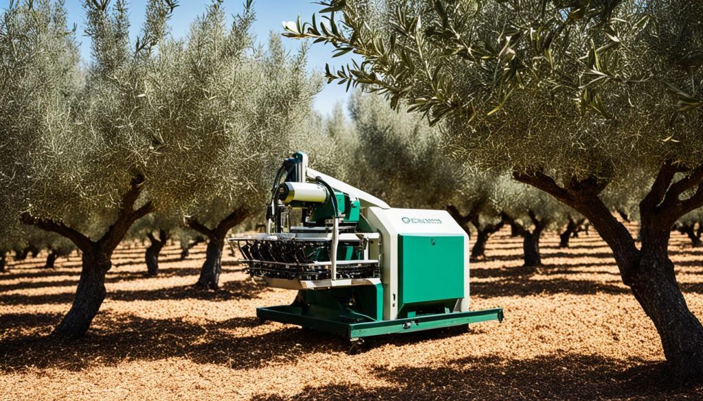 Métodos recolección aceitunas suaves
