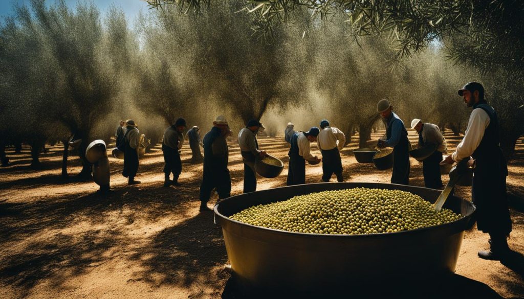 cómo se produce el aceite de oliva