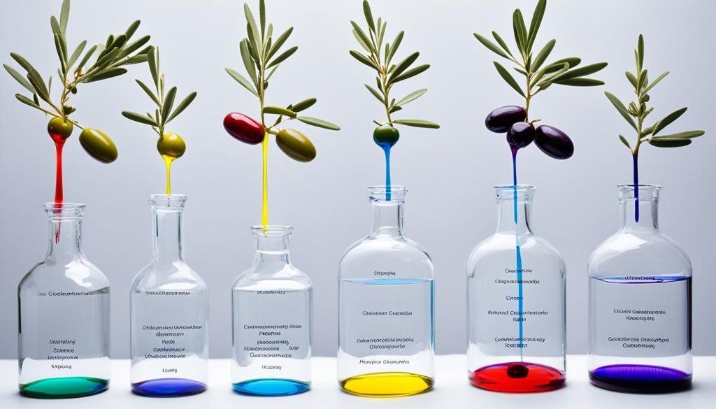 Espectrometría del aceite de oliva