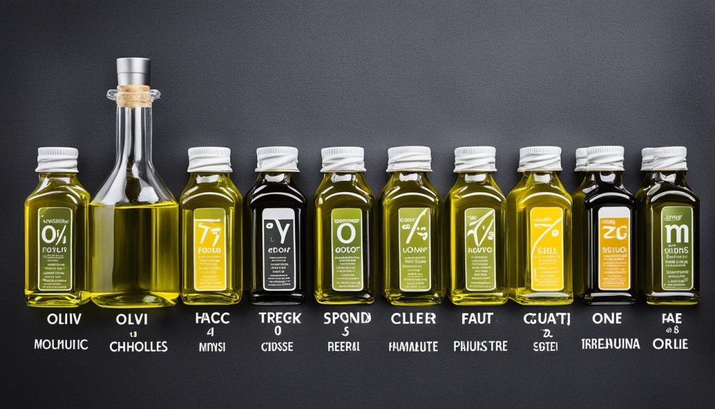 Relación entre los componentes y la calidad del aceite de oliva