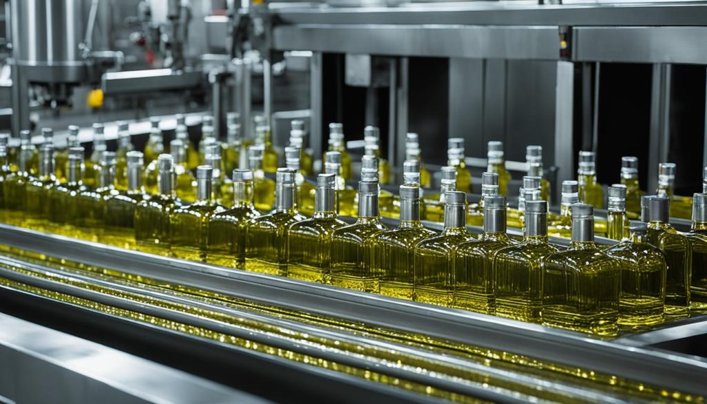 Envasado del Aceite de oliva