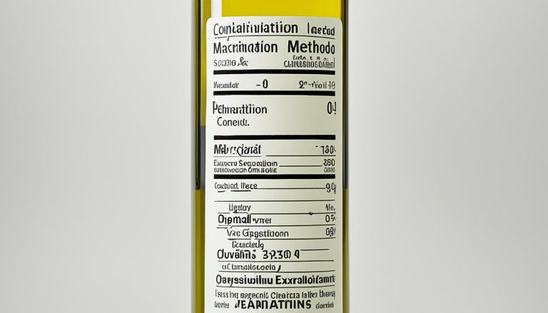 Normas etiquetado Aceite de oliva